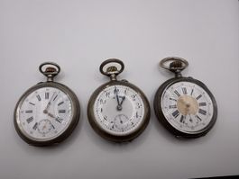Silber Taschenuhren Loot!
