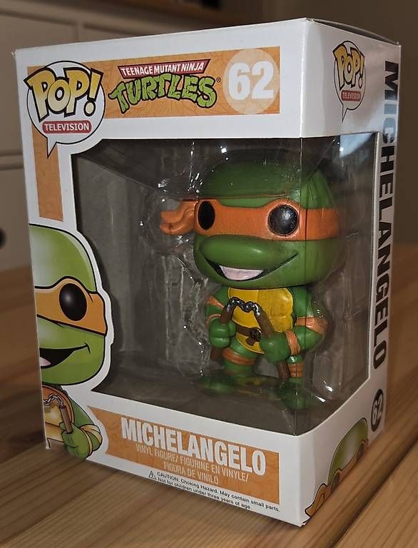 Statuette: Funko Pop Television - Ninja Turtles #23 Michelangelo – Usato da Lenzburg venduto da Djroc