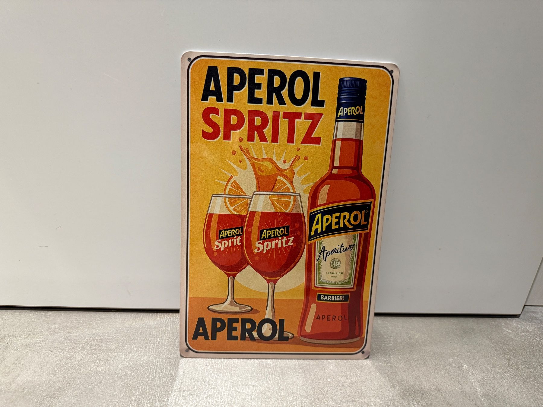 Schilder: METALL SCHILD APEROL SPRITZ / 1 Stück / NEU/ – Neu und originalverpackt aus Seon von Aaargauer01 6