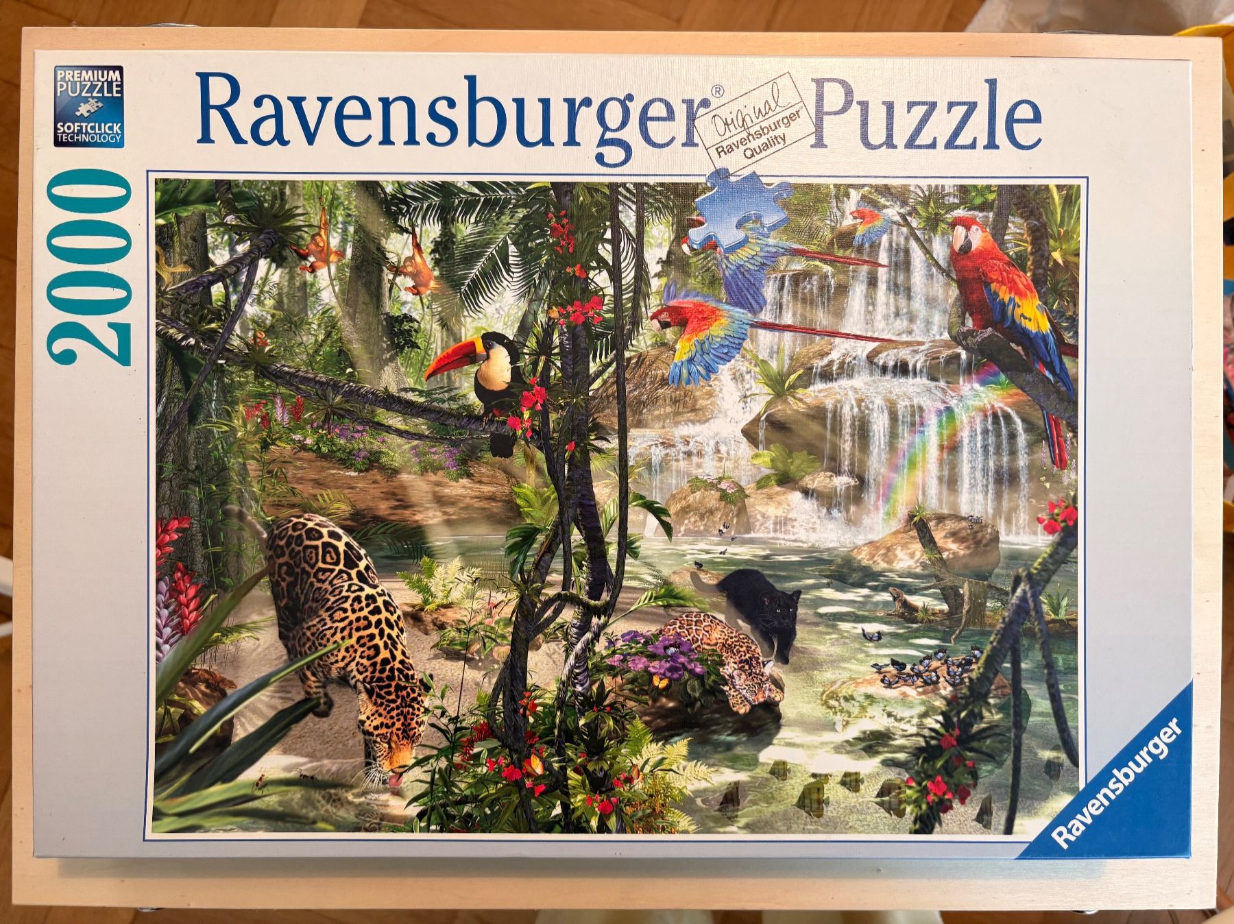 Ravensburger Puzzle: Dschungel Ravensburger Puzzle - 2000 – Usato da Bern venduto da Pepper21