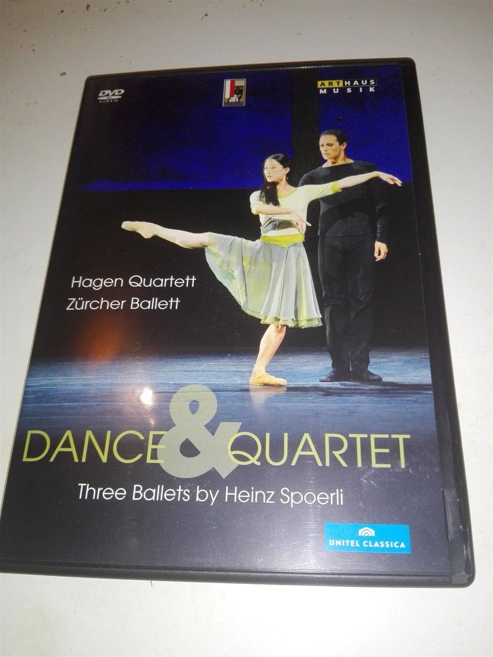 Tutti i DVDs: Dance & Quartet-Three Ballets     (Heinz Spörli) – Usato da St. Gallen venduto da elk2021