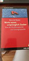 Steve de Shazer-Worte waren ursprünglich Zauber