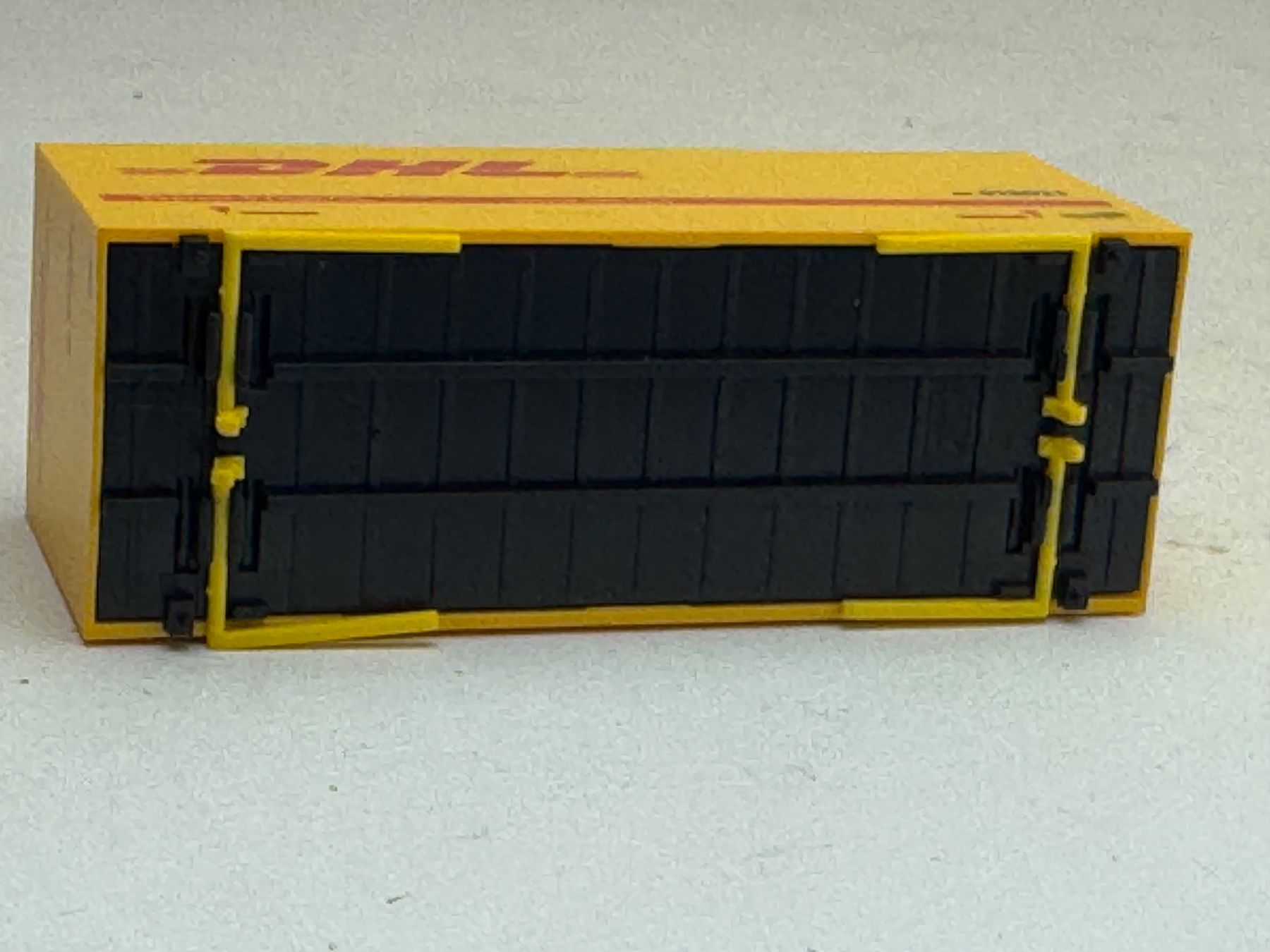 Herpa Modellini d'auto: AU- Herpa DHL Wechselpritsche – Usato da Elm venduto da Wikmtz 2