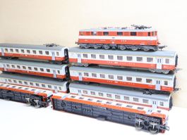 Lima 9 x SBB Swiss Express E-Lok & Personenwagen Set H0
