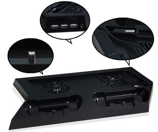 Adattatori & Cavi: PS4 Console Cooler Dual-Ladestation Stat – Nuovo e nell'imballaggio originale da Unterägeri venduto da RmOnline 4