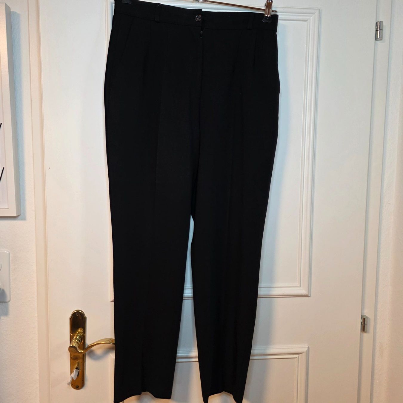 Pantaloni: BIANCA elegante schwarze Hose M – Usato da Wald ZH venduto da CapLux 7