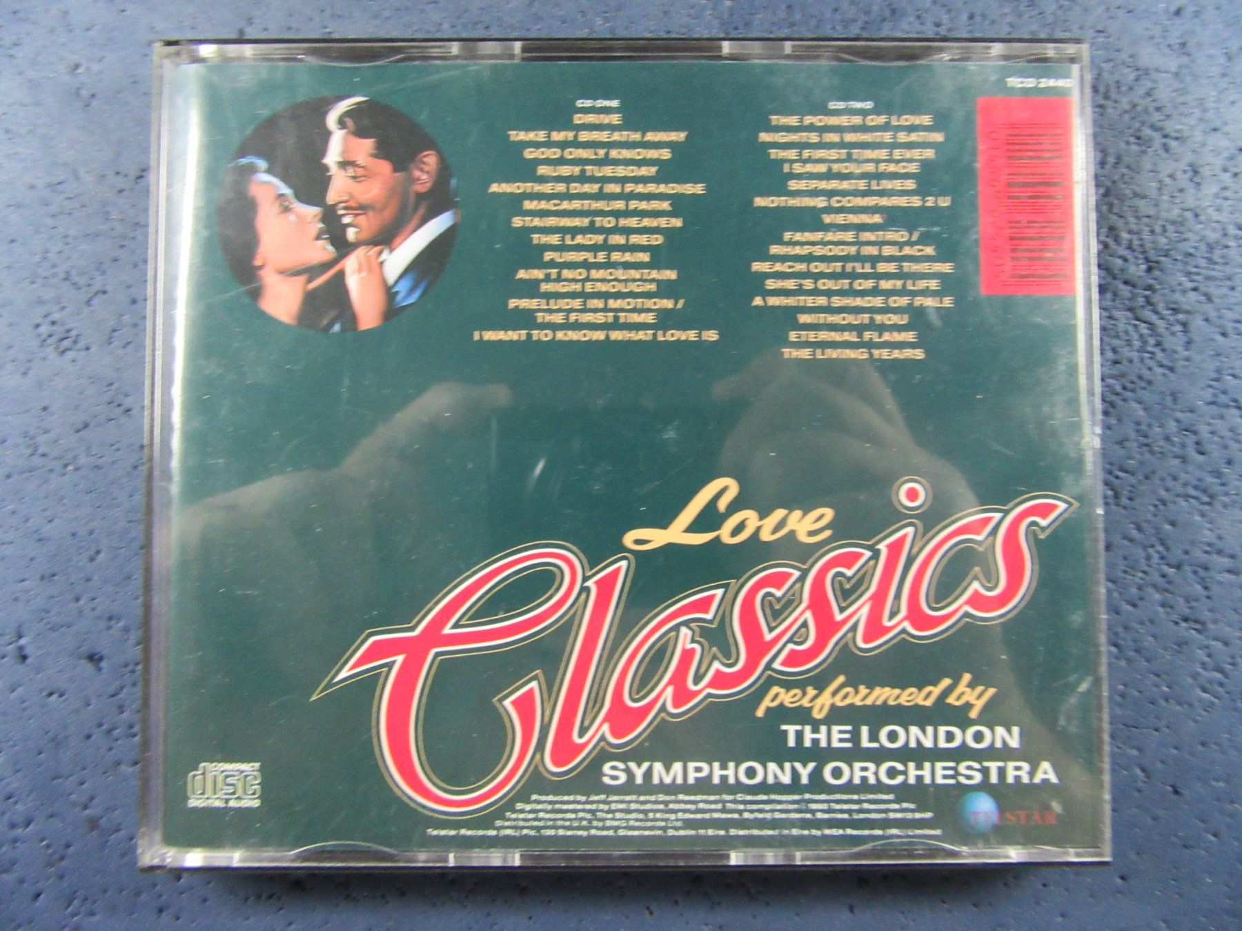 CD: LOVE CLASSICS 2CD's POWERED BY THE LONDEN SYMPHONY ORCHESTRA – Usato da Ettingen venduto da Hausi4711 1