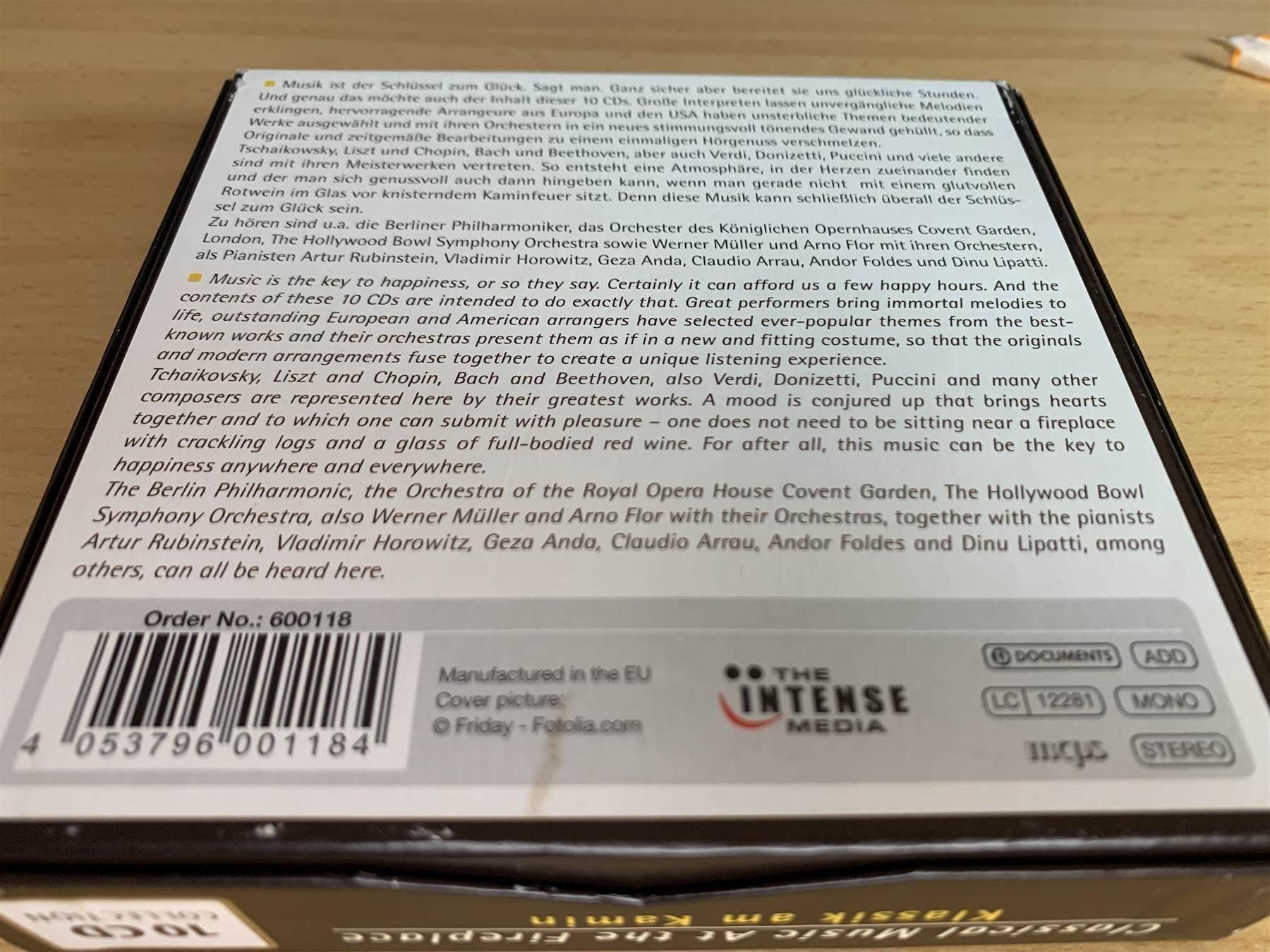 CD: Klassik Am Kamin = Classical Mus - 10 CD – Usato da Rikon im Tösstal venduto da Alpenmutz 1