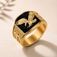 Chevalière aigle pour homme