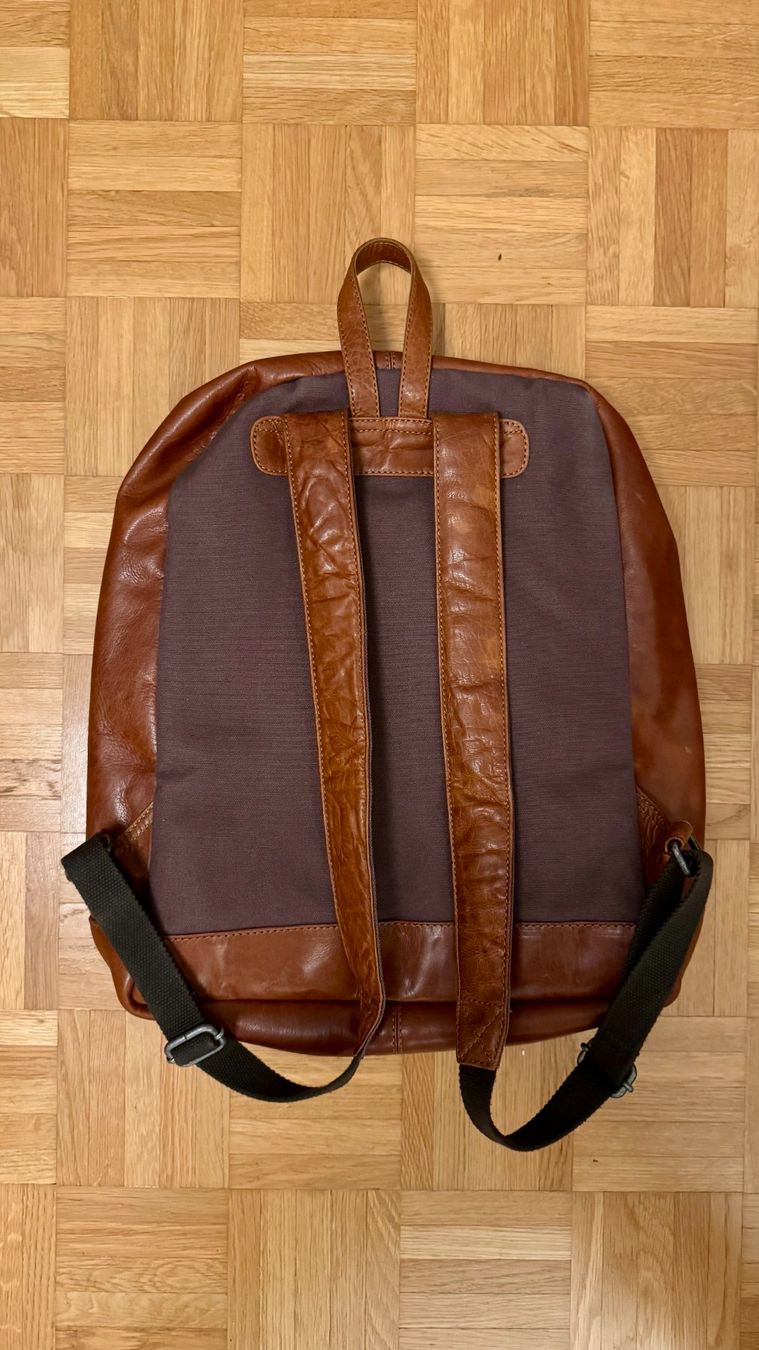 Rucksäcke: Gusti Lederrucksack mit Laptofach – Gebraucht aus Zürich von Mou2 1