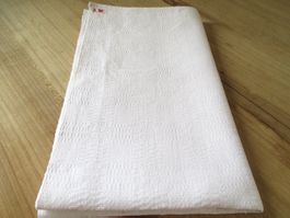 Antik Leinen Küchentuch Bauernleinen handgewebt 130 x 38,5
