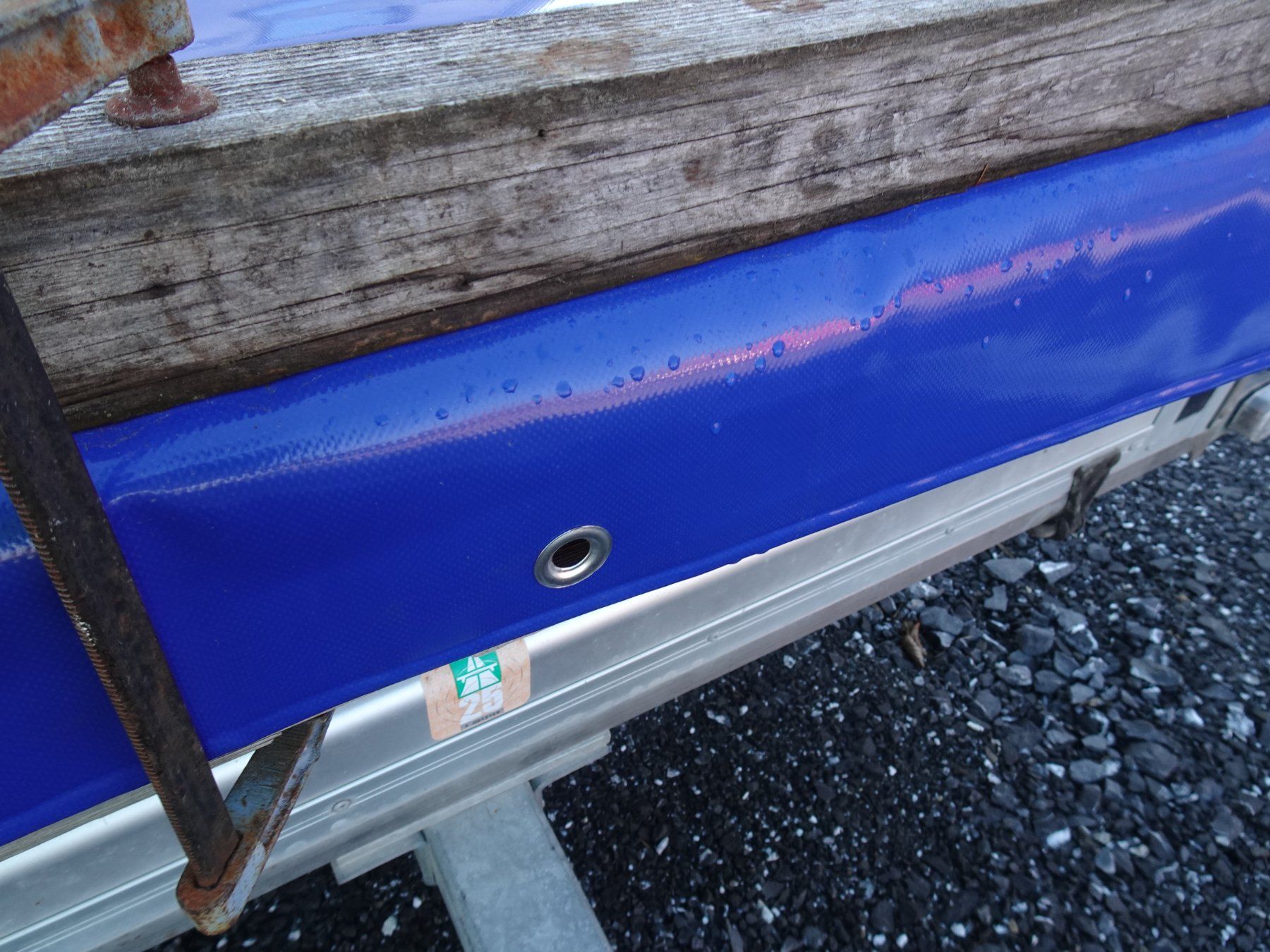 Altro: LKW PVC Plane Abdeckplane Holz Garten Abdecken Regenschutz – Usato da Eschen venduto da f-jag-f 2