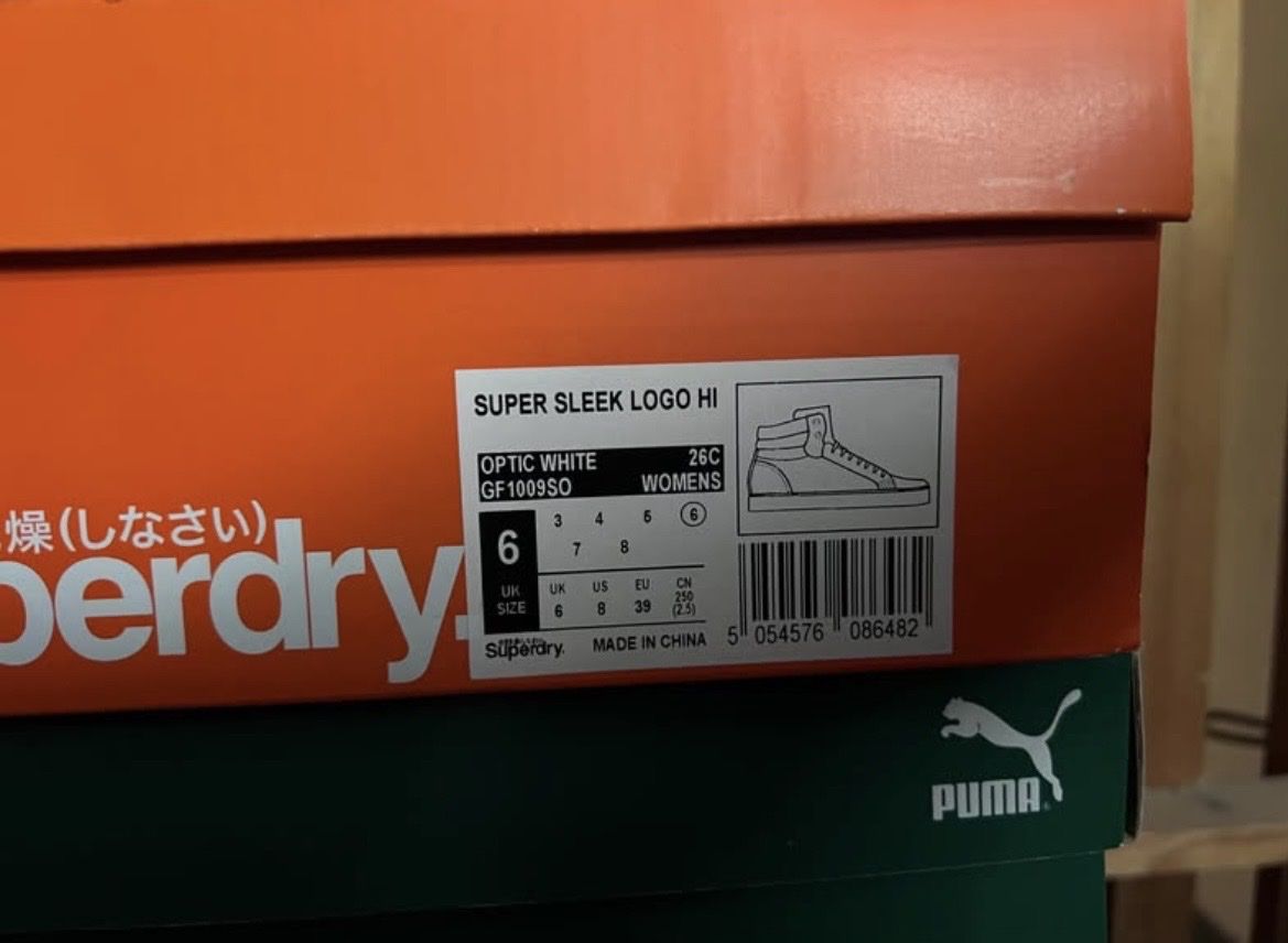 Scarpe da donna: Superdry Damen Sneaker High Top – Nuovo e nell'imballaggio originale da Kloten venduto da ttuna 3