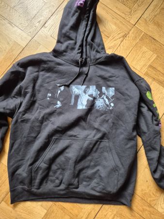 Schwarzer Hoodie "Per L'Amore Del Funk", Grösse XL