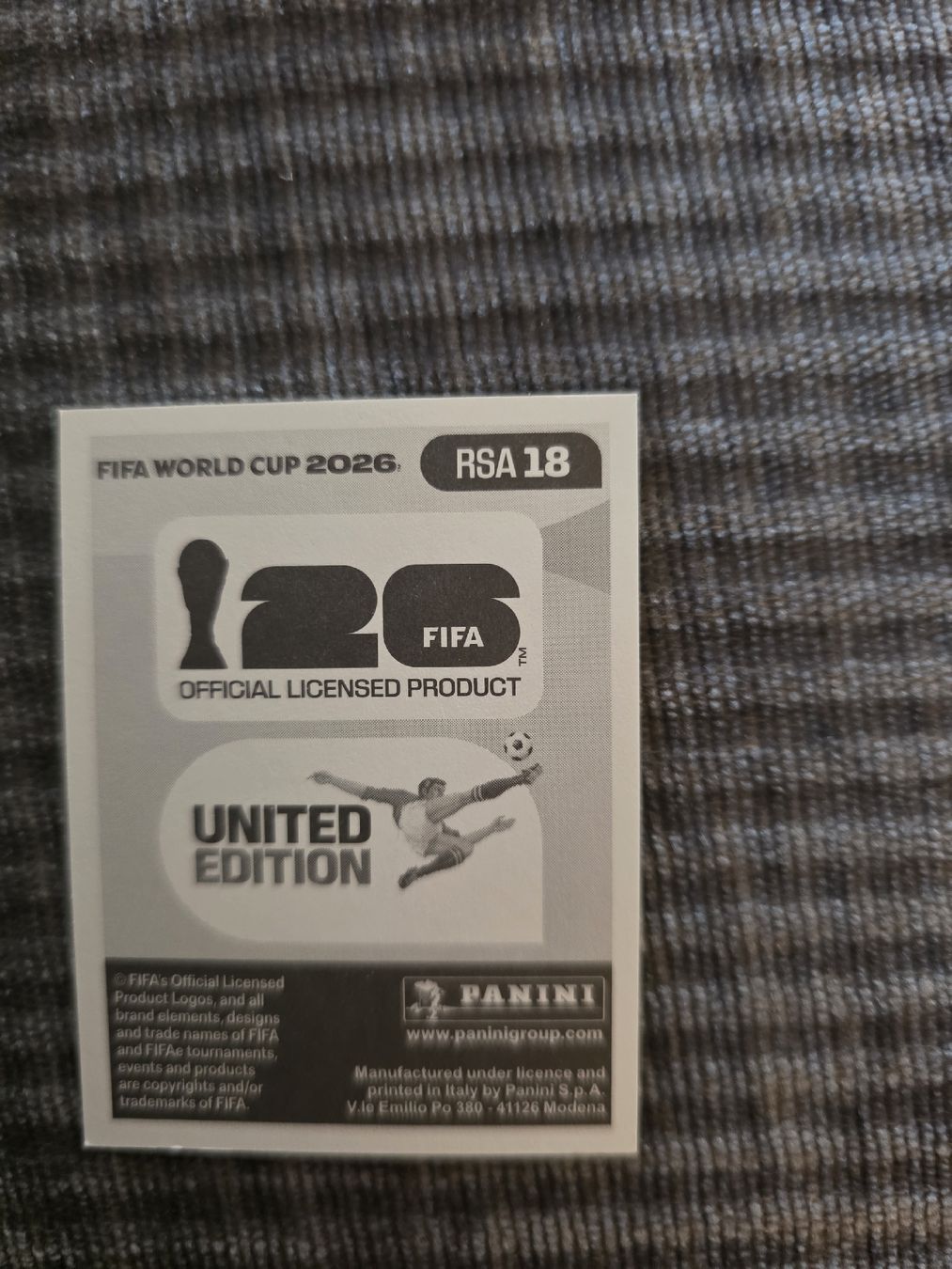 Panini Sammelbilder & Trading cards: Panini WM 2026 RSA 18 Rayners – Neu (gemäss Beschreibung) aus Romanshorn von leeh78 1