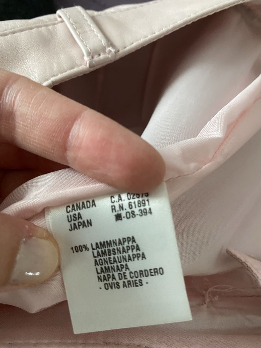 Escada Pantaloni: Escada Nappaleder Hose 38 – Usato da Gümligen venduto da zeusone1 7
