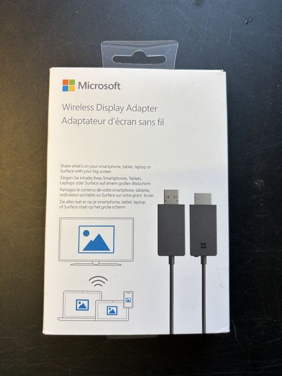 Microsoft Wireless Display Adapter – Neu & originalverpackt (Neu und ...