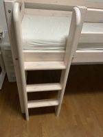 Gerade Leiter zu Hochbett FLEXA Classic und 4 Pfosten