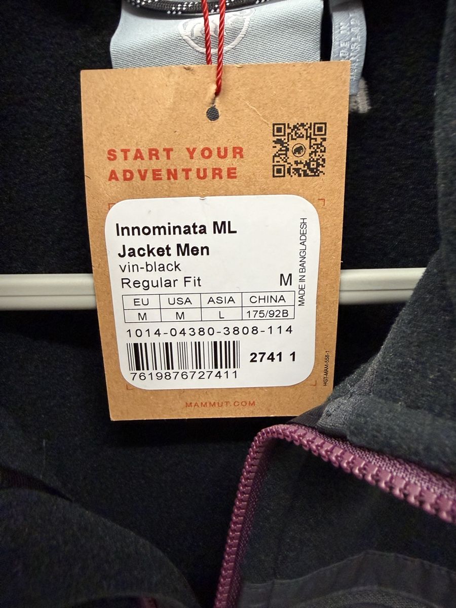 Mammut Vestes: Mammut Innominata ML Fleece – Neuf (Voir description) à Gossau SG par greygoose02 2