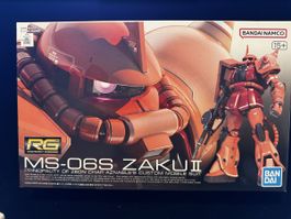 Bandai RG 1/144 Char’s Zaku II MS-06S ungebaut
