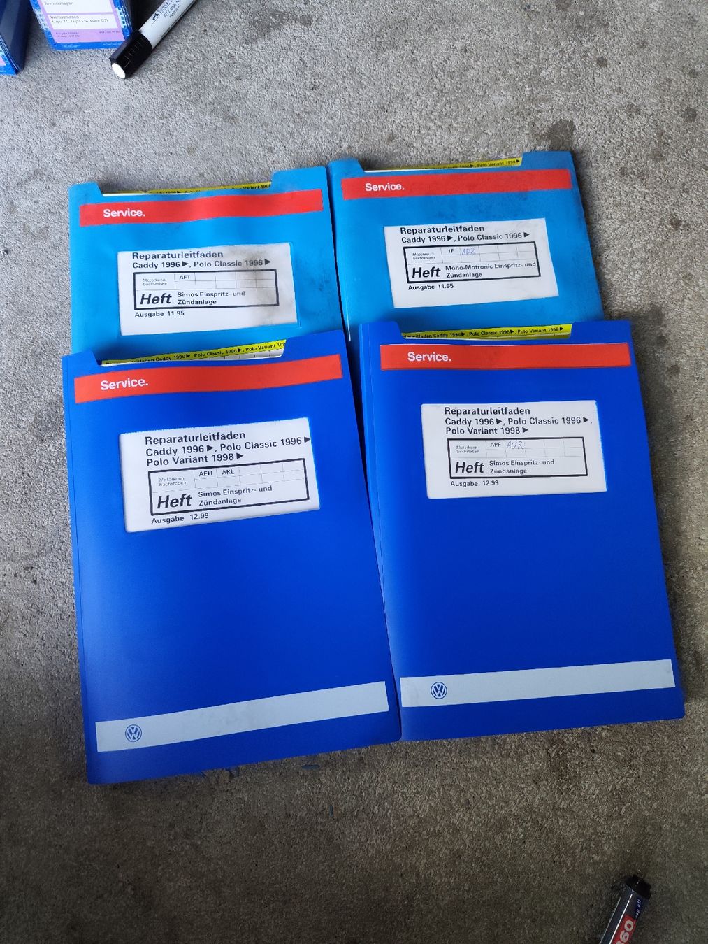 Libri: Werkstatthandbücher VW Polo Classic 1996/ Variant 1998/ 2000 – Usato da Rebstein venduto da andi322 3