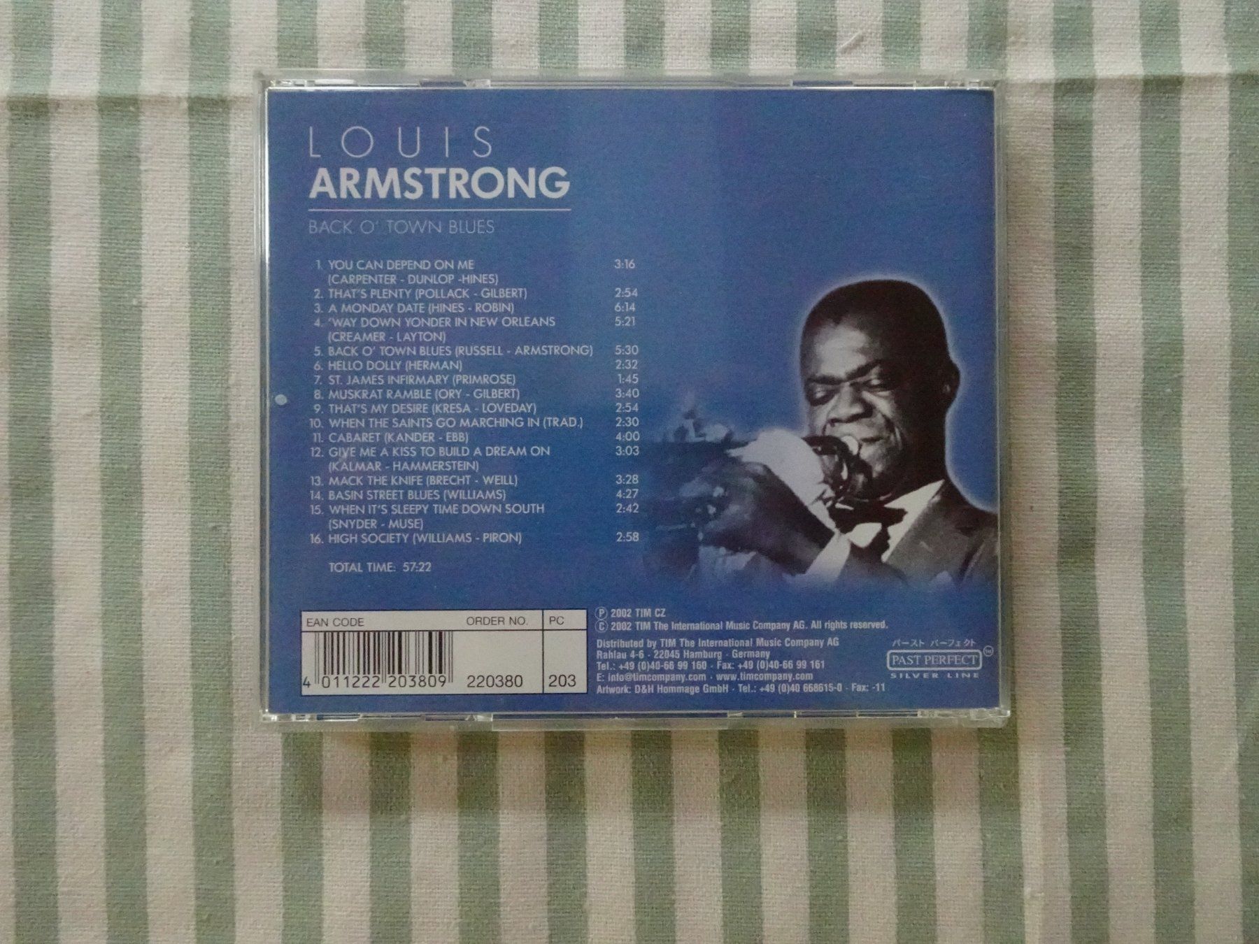 CD: CD Louis Armstrong - Back o' Town Blues - M39 – Usato da Küssnacht am Rigi venduto da Kleinpreis-Shop 1
