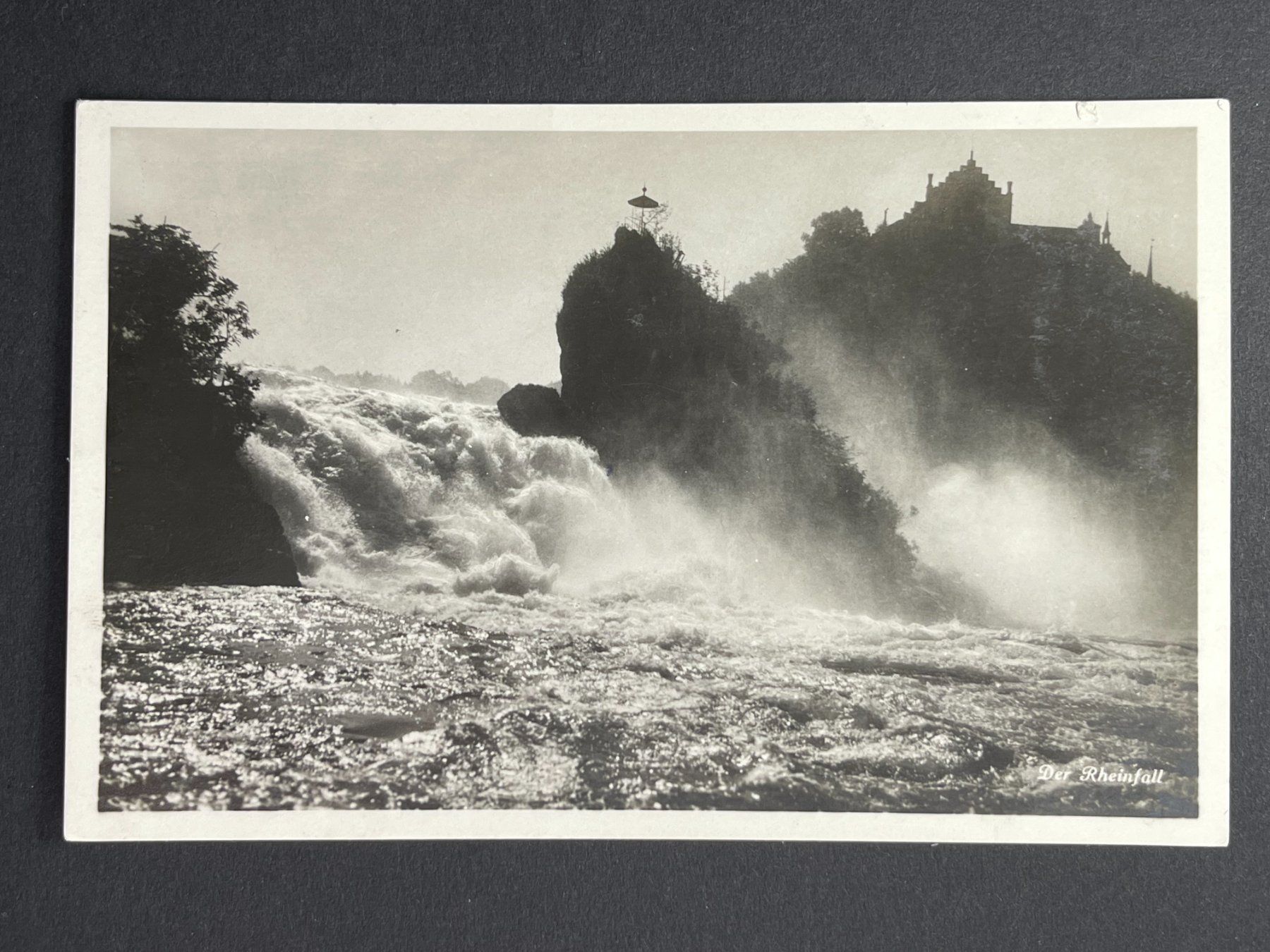 Ansichtskarten: Der Rheinfall – Gebraucht aus Steg VS von _vinci_