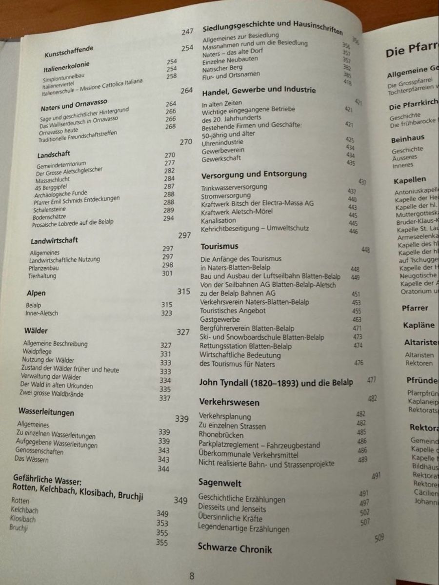 Libri: Buch "Naters - Das grosse Dorf im Wallis" – Nuovo (secondo la descrizione) da Freidorf TG venduto da nad_fxh7 5