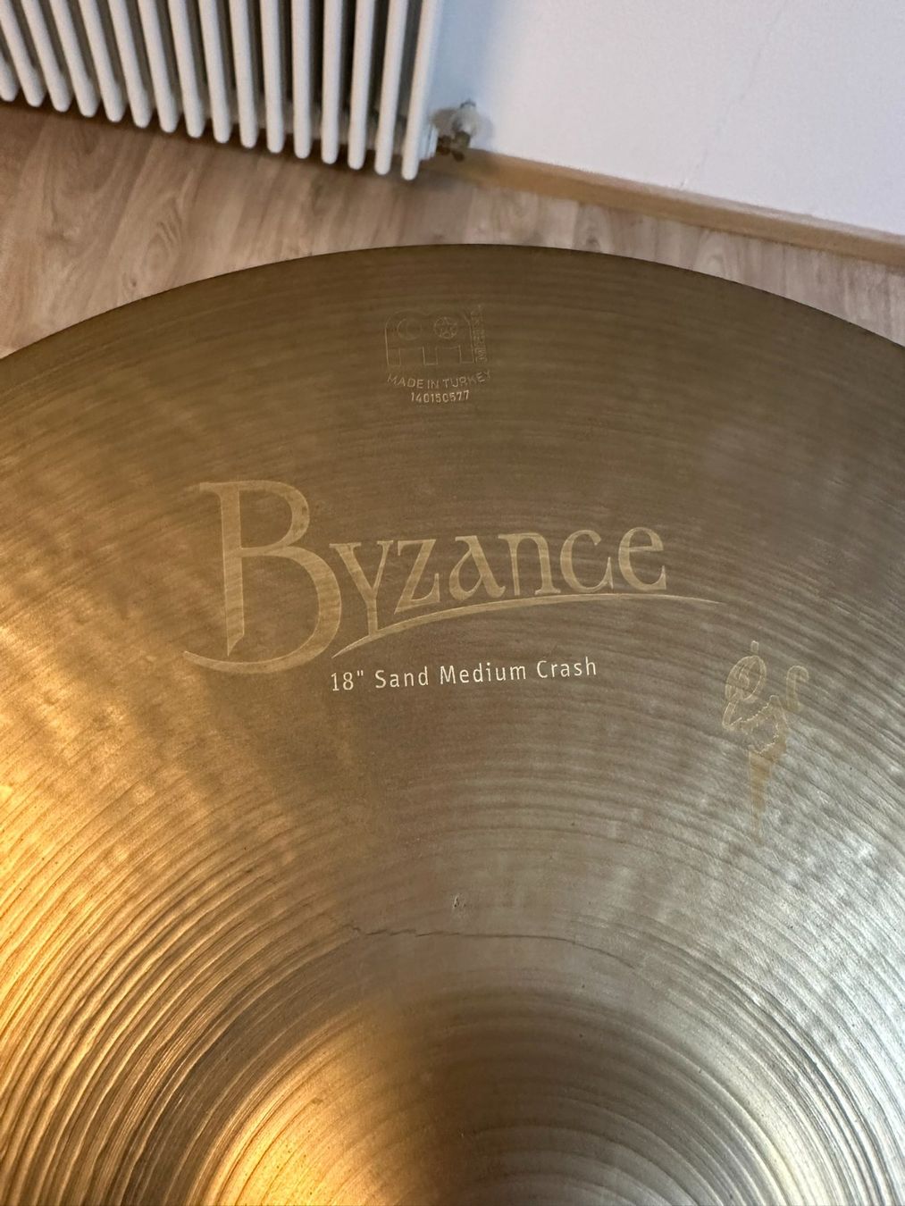 Musikinstrumente: Meinl 18" Byzance Sand Medium Crash – Gebraucht aus Pratteln von pat_v25v 1