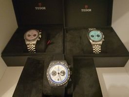 NEU 4 Tudor Uhren Aus Sammlung Carbon 25 Pink Blue