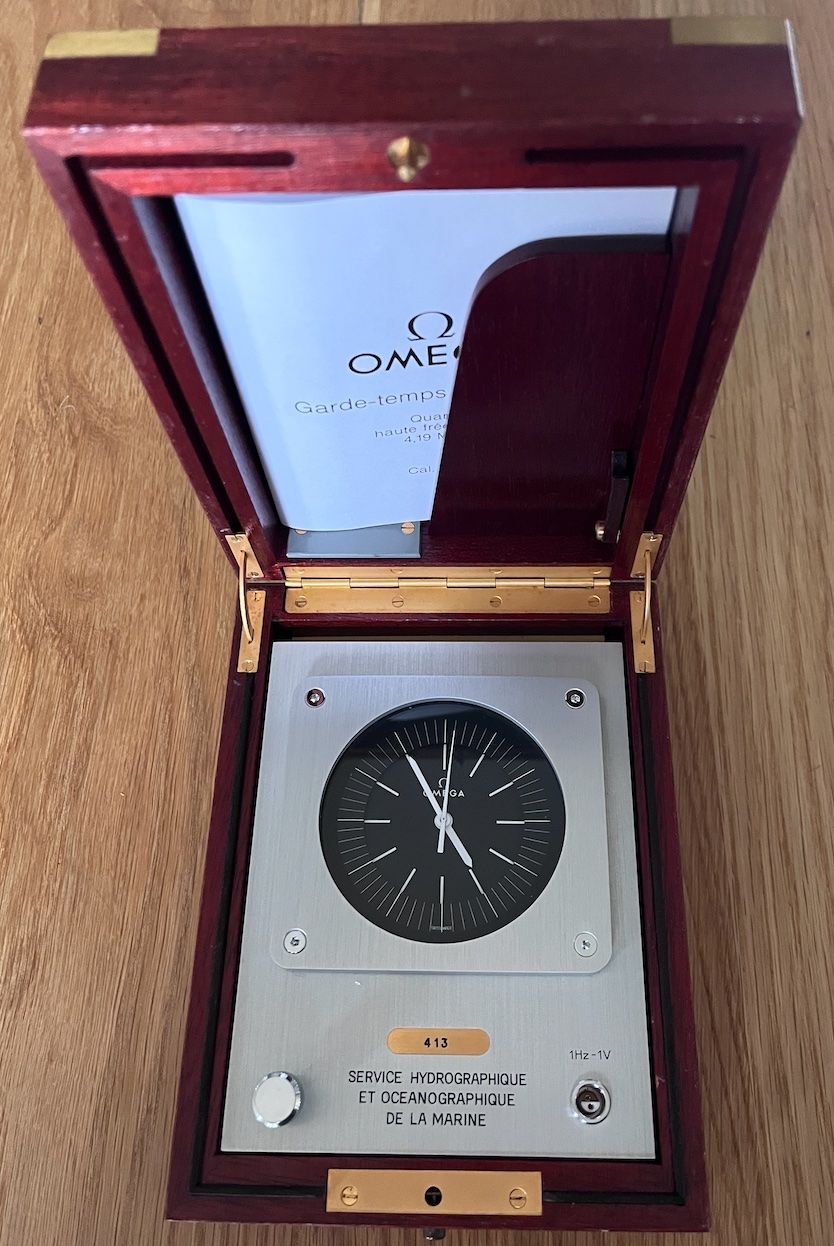 Omega Orologi: Omega Megaquartz 4,19 Mhz Navy chronometer – Usato da Combrit venduto da Omegaddict