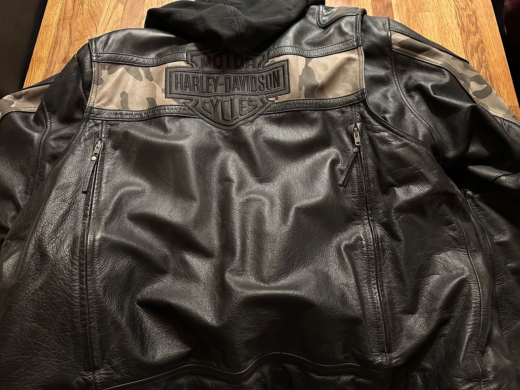Harley-Davidson Giacche: Original Harley Davidson Lederjacke 2XL – Usato da Kaltenbach venduto da Dogsen 1