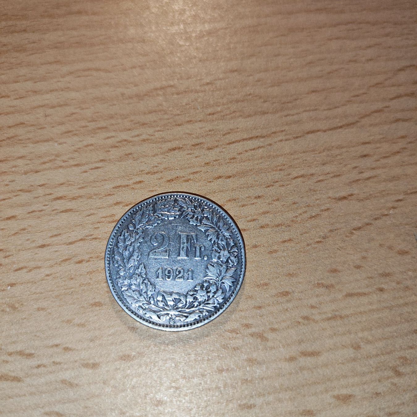 Tutti le monete: Pièce de CHF 2.-- 1921 – Usato da Lamone venduto da ken_8y7h