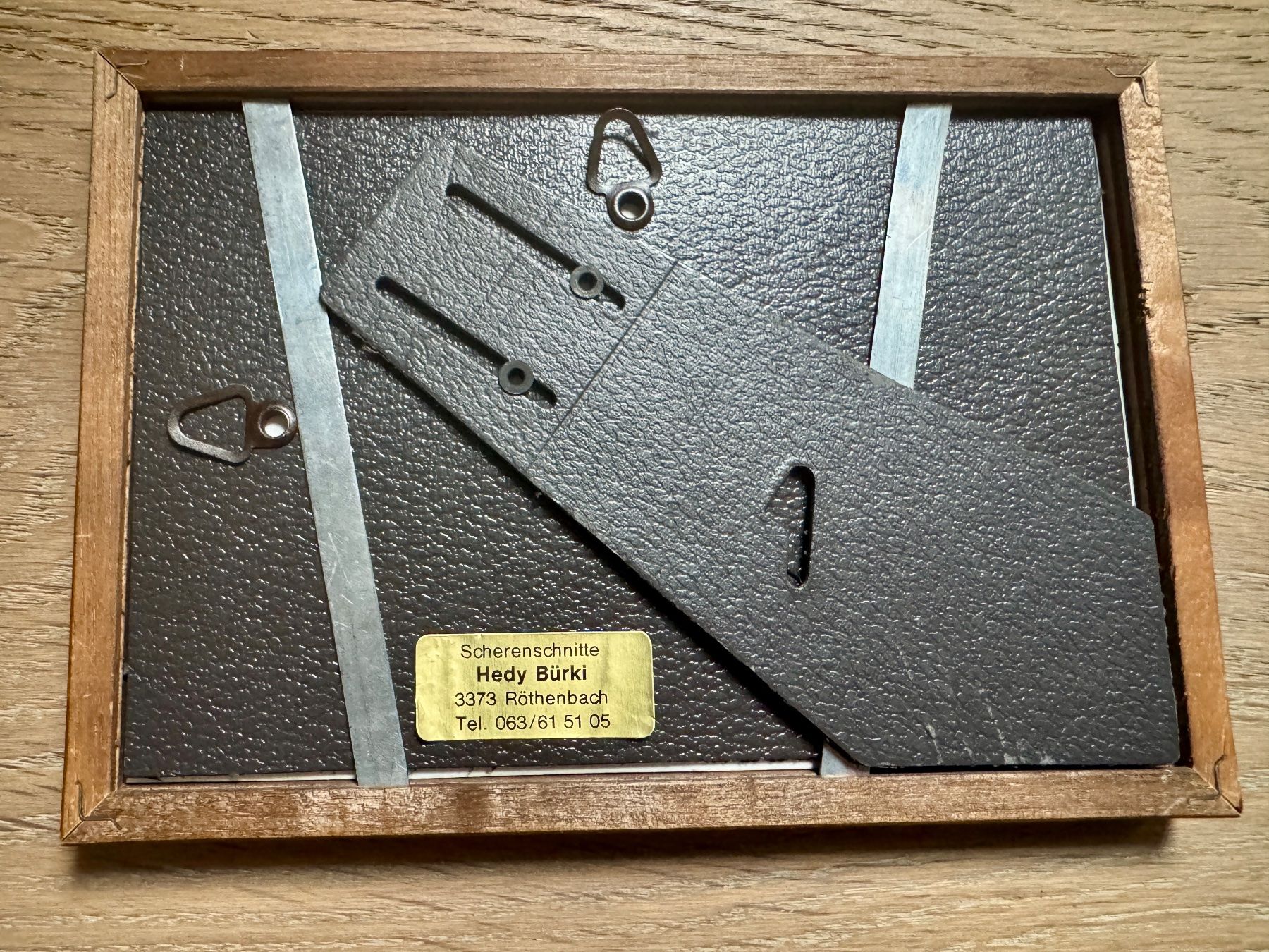 Grafica & Litografie: Kleiner Scherenschnitt Bild Hedy Bürki Original Eule Eulen – Usato da Rothrist venduto da Luckywinner 2
