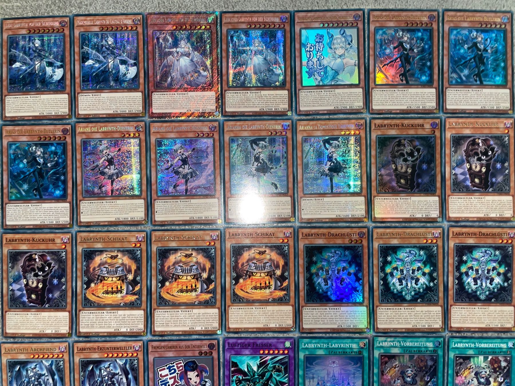 Yugioh Carte collezionabili: YuGiOh Seltenes Labrynth Deck! – Nuovo (secondo la descrizione) da Altstätten SG venduto da ChangeMaker 1