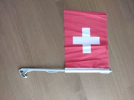 Schweizer Fahnen fürs Auto (7 Stück)