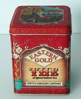 Eastern Gold Vintage-Teedose Indian Tea