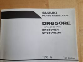 Suzuki DR650RE Teile Katalog 1993-12 (SP45A/SP45B/SP45C)