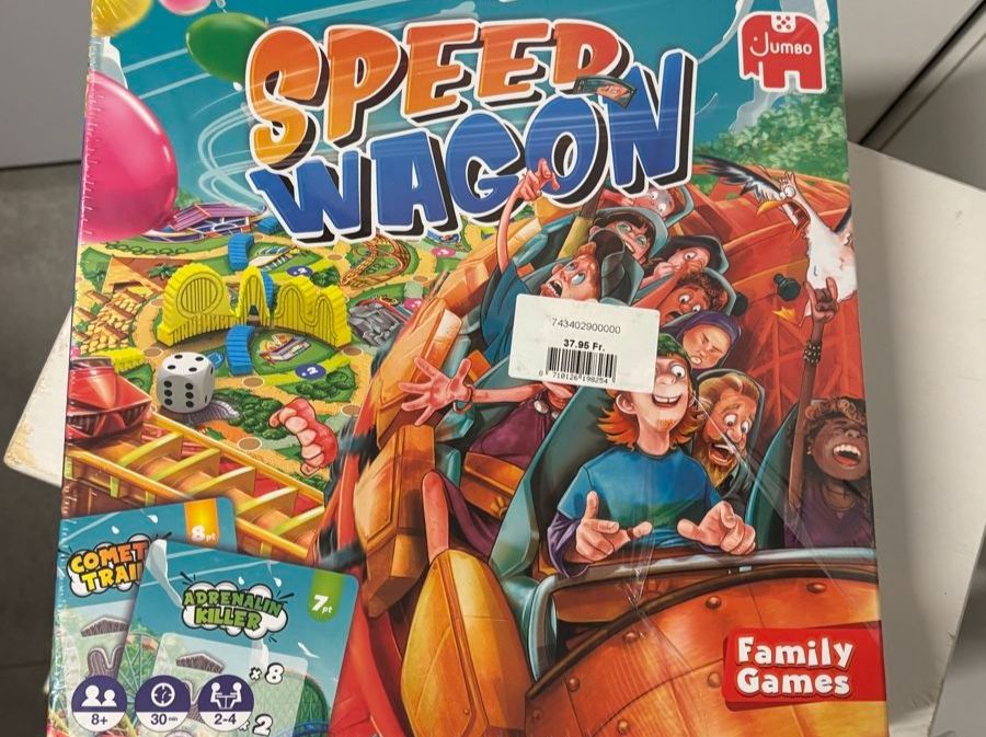 Giochi: Jeu Speed wagon neuf  FR - DE - ENG - IT dès 8 ans – Nuovo (secondo la descrizione) da Salvenach venduto da gwenwywar