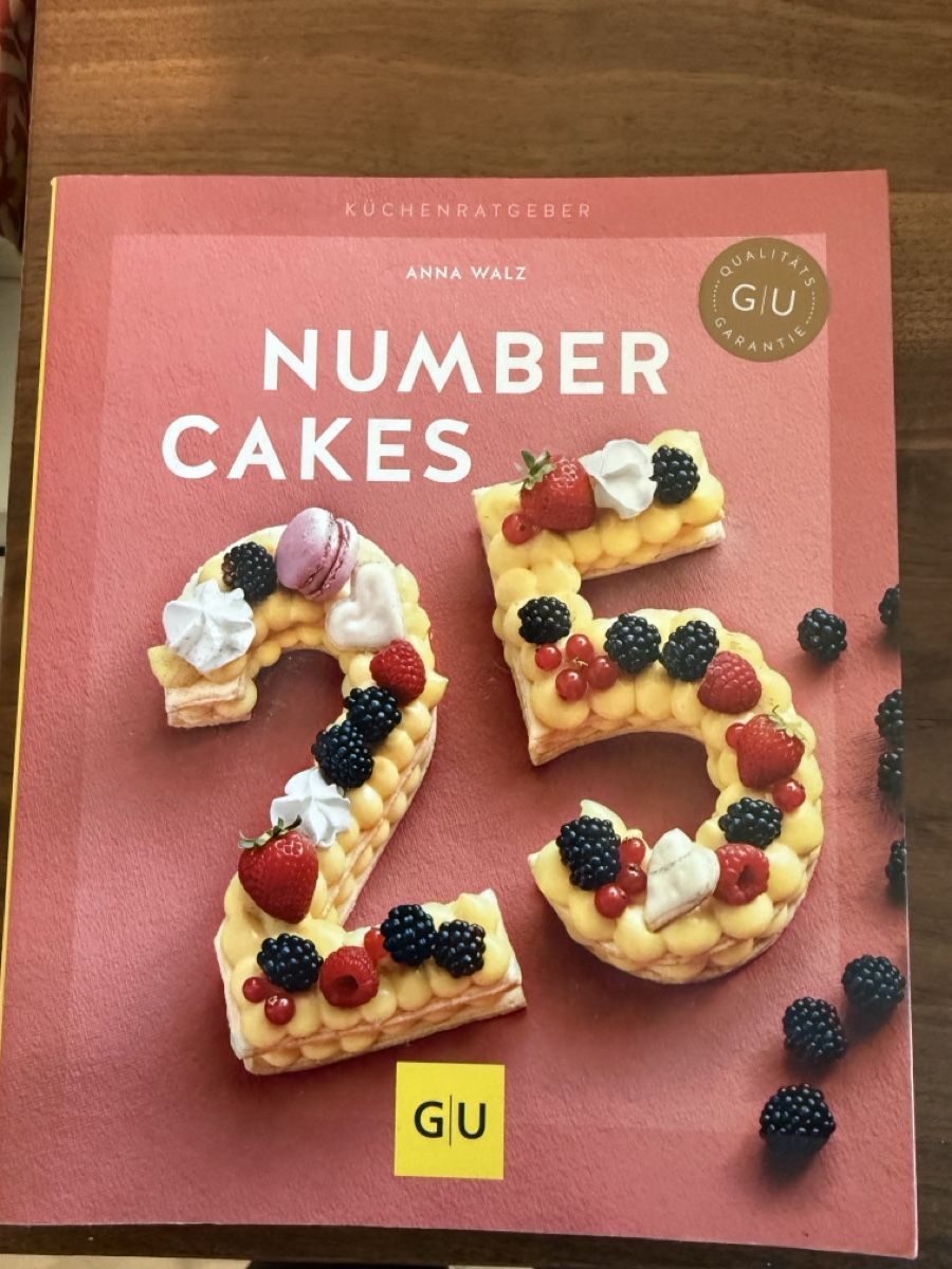 Libri: GU Nr. 152 Number Cakes Backbuch – Nuovo e nell'imballaggio originale da Pfäffikon ZH venduto da Mado131019