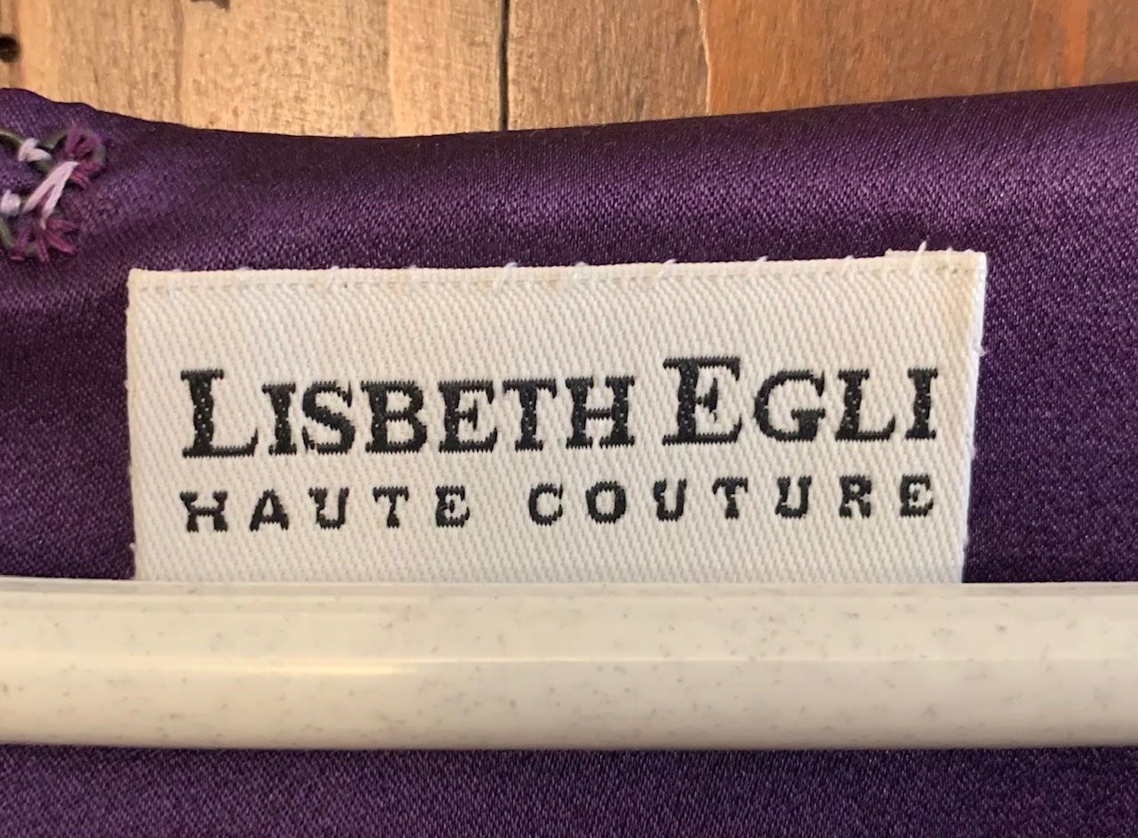 Kleider: Abendkleid Haute Couture (Lisbeth Egli) – Neu (gemäss Beschreibung) aus Männedorf von Cemara 4
