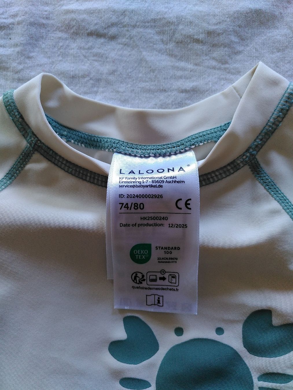 Costumi da bagno: Laloona combinaison bébé anti-uv – Nuovo (secondo la descrizione) da Echallens venduto da Raphia87 3