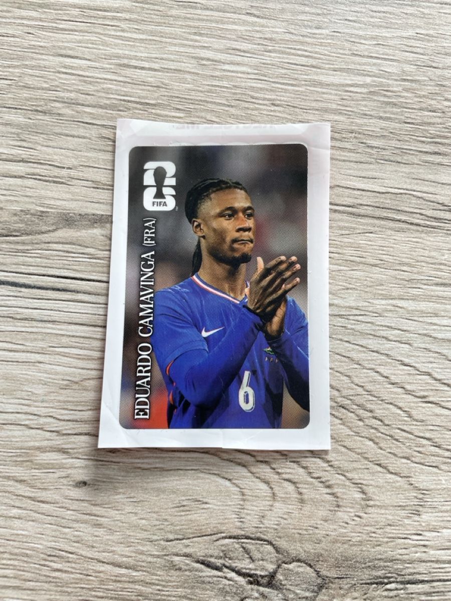 Panini Carte collezionabili: Coca Cola Sticker Wm 2026 Eduardo Camavinga – Nuovo (secondo la descrizione) da Selzach venduto da adr_8mst