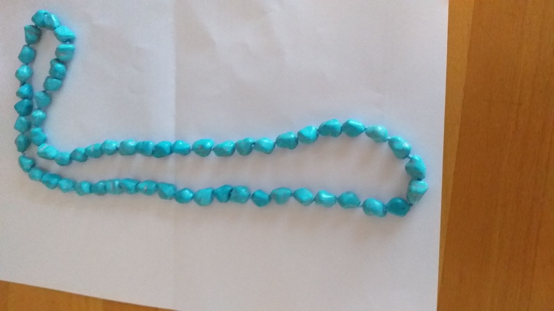 Ketten: Halskette Türkis – Neu und originalverpackt aus Wünnewil von 04Blume 1