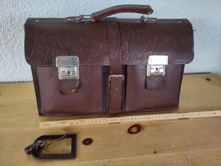 Arbeitstasche aus Leder