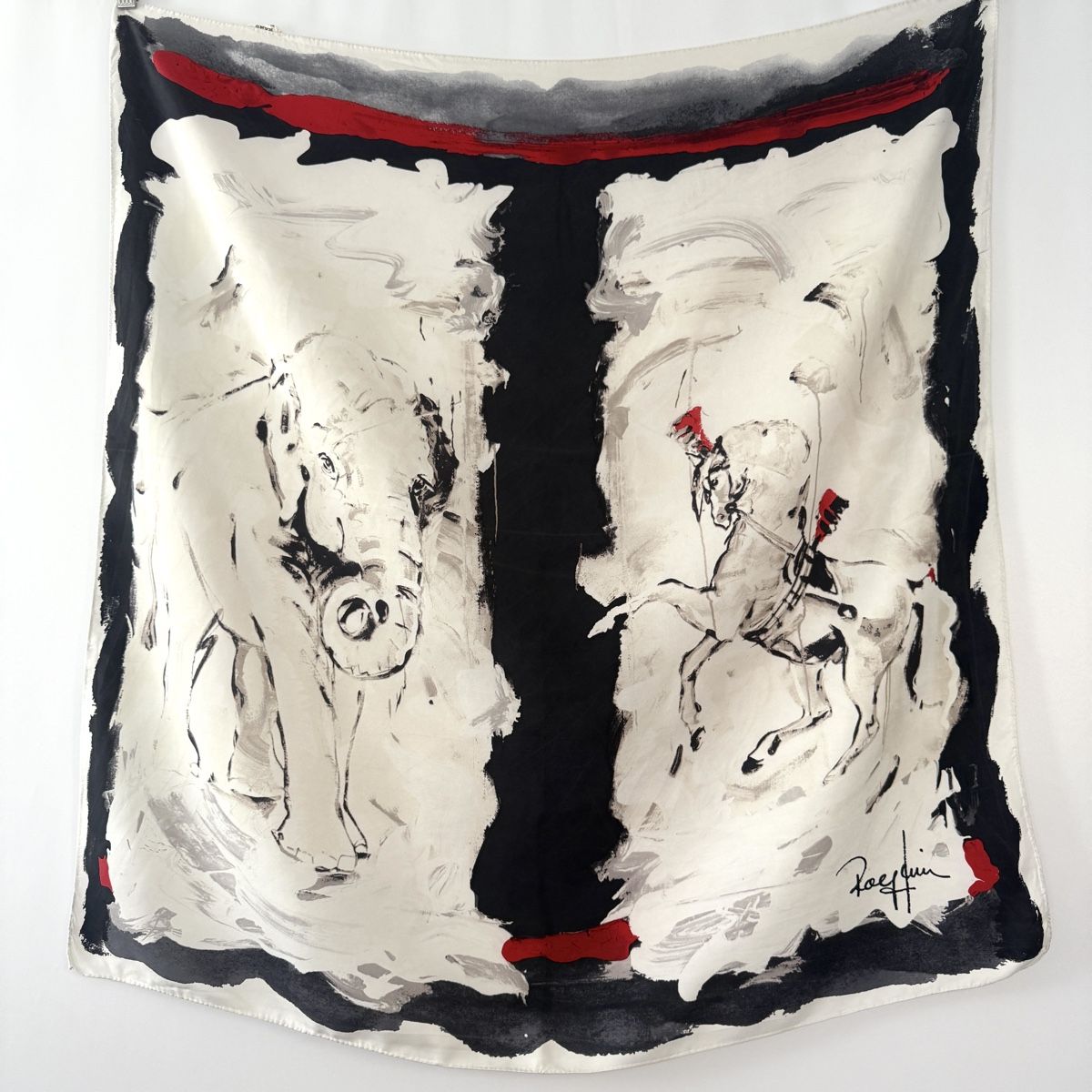 Foulard & Sciarpe: ROLF KNIE Silk Scarf – Usato da Emmen venduto da Nightingale_2022