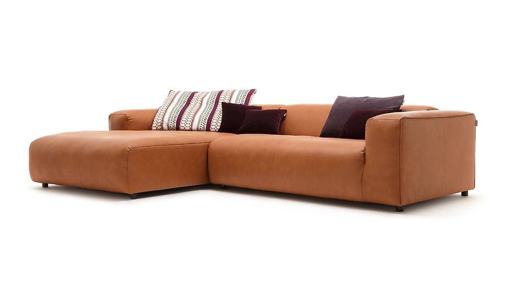 Sofas: Sofa Couch Echtleder – Gebraucht aus Grabs von Pav.F. 1