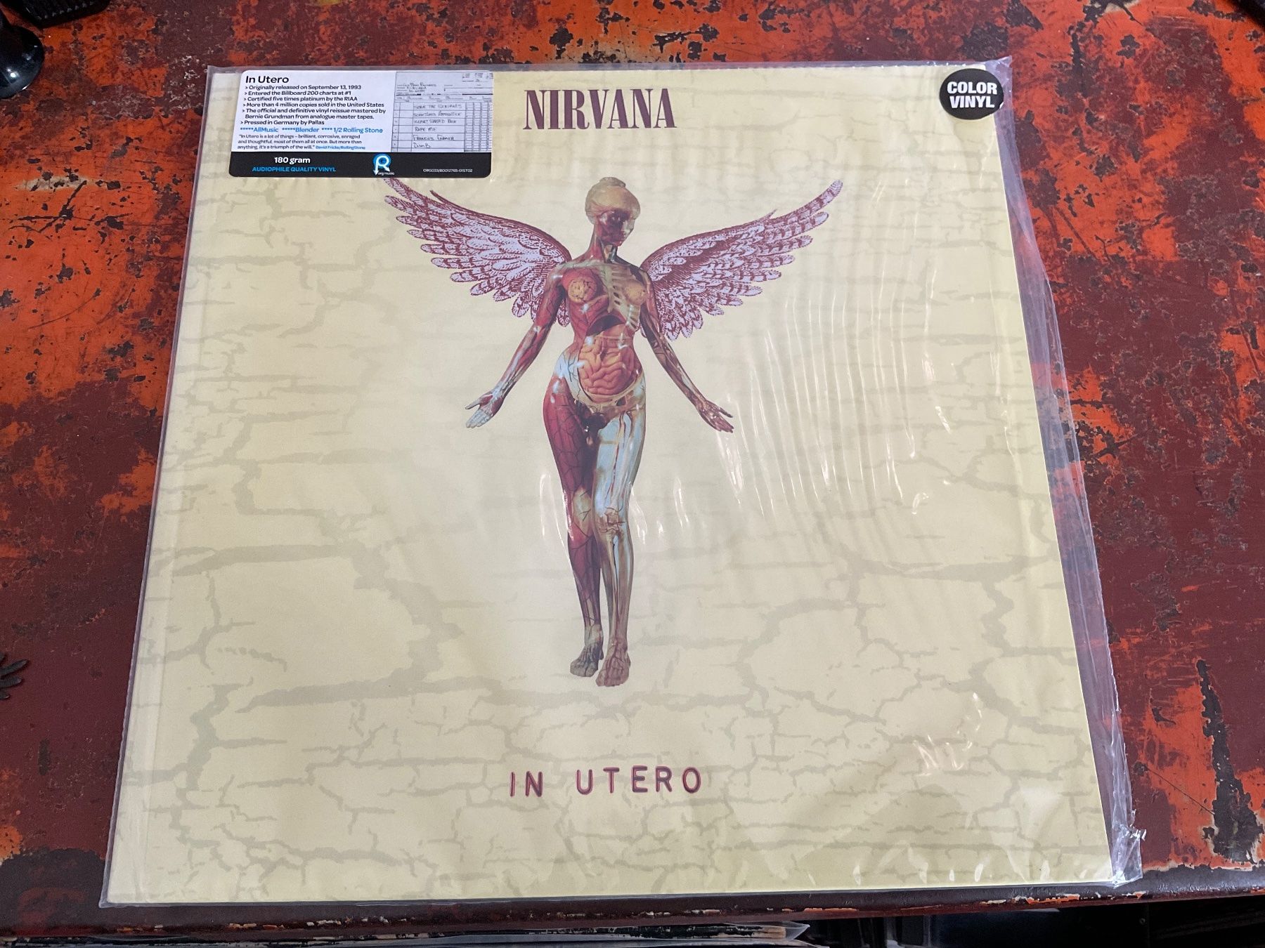 Schallplatten: Nirvana In Utero YELLOW Vinyl LP – Neu (gemäss Beschreibung) aus Delémont von vinylfreak01