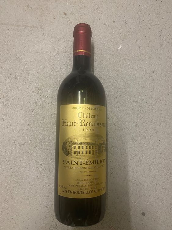 Chateau Haut Renaissance St Emillion 1990 | Kaufen auf Ricardo