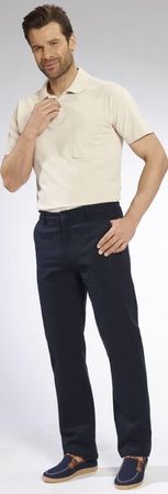 Baumwollhose mit Teil Dehnbund Gr.54